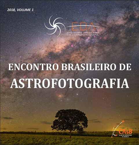 Capa do Livro - Encontro Brasileiro de Astrofotografia